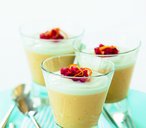 Orange yogurt jelly 